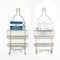 Interdesign iDesign York 22 in. H X 4 in. W X 9-3/4 in. L Satin Silver Shower Caddy 61975 - alternate 2